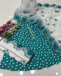 3pc Lawn Polka Print Collection