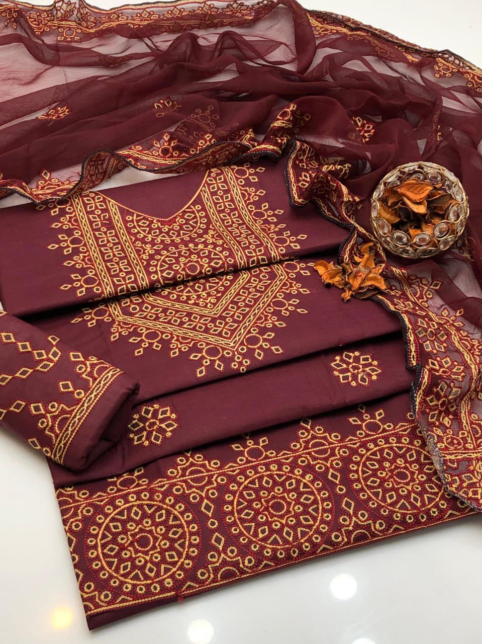Lawn Ari Balochi 3-Piece Dress | Handcrafted Summer Collection