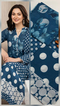 3-Piece Swiss Lawn Polka Print Dress | Summer 2026